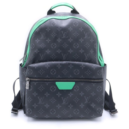 Louis Vuitton Monogram Eclipse Discovery Backpack Black Green