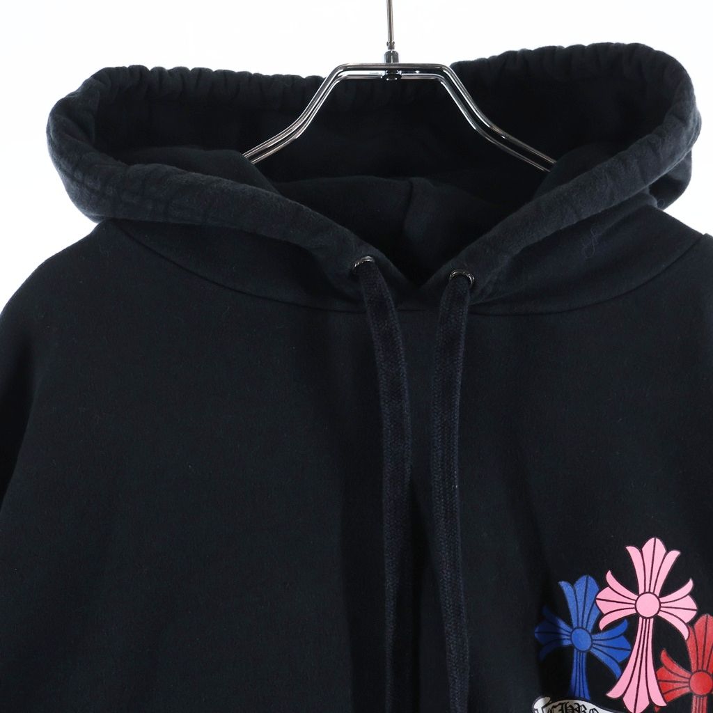 Chrome Hearts Mltcol Cem Crs HD Plvr Multi Color Cemetery Cross Pullover Hoodie — view 3