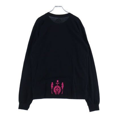 Chrome Hearts Foti Miss Lerlene Tee Printed Long Sleeve T-Shirt Black Pink — view 2