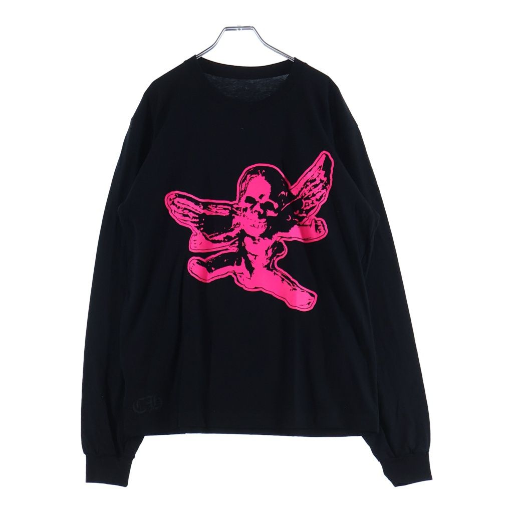 Chrome Hearts Foti Miss Lerlene Tee Printed Long Sleeve T-Shirt Black Pink