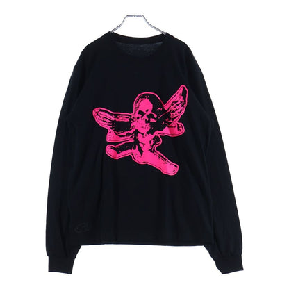 Chrome Hearts Foti Miss Lerlene Tee Printed Long Sleeve T-Shirt Black Pink
