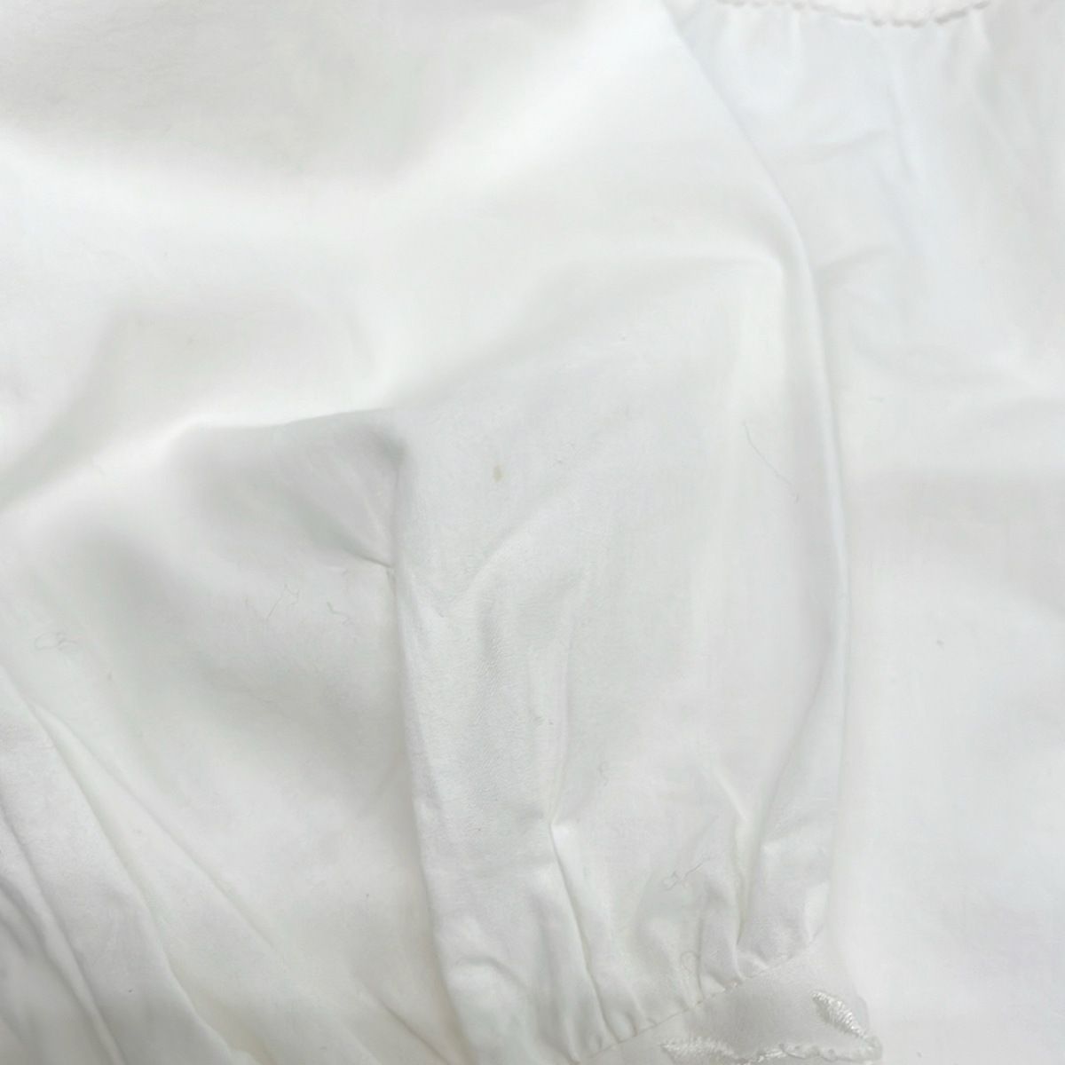 Celine Long Sleeve Shirt Blouse 34 S White — view 5