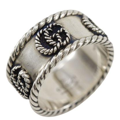 Gucci Double Wide 925 Sterling Silver Ring