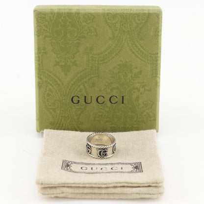 Gucci Double Wide 925 Sterling Silver Ring — view 9