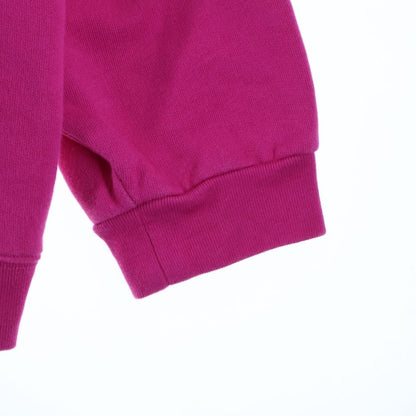 Balenciaga Bonjour Hoodie Front Logo Print Sweatshirt Pullover Pink — view 5