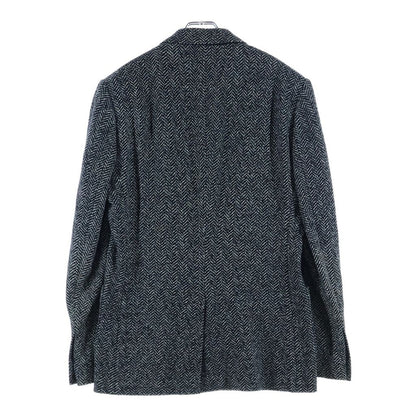 Dolce & Gabbana Wool All Over Pattern T-Shirt Jacket Black White — view 2