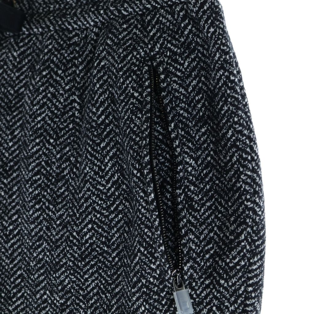 Dolce & Gabbana Wool All Over Pattern Sweatshirt Pants Black White — view 6