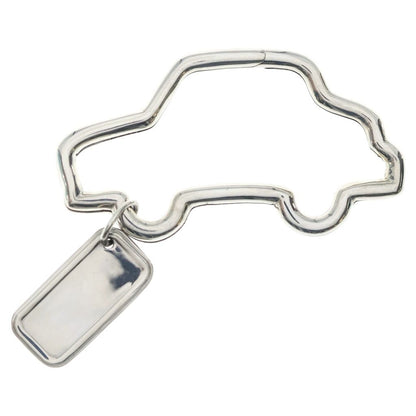 Tiffany & Co Car Key Ring Charm 925 Sterling Silver