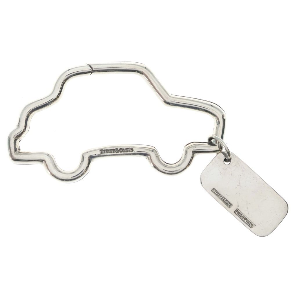 Tiffany & Co Car Key Ring Charm 925 Sterling Silver — view 2
