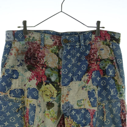 Louis Vuitton Destroika Penta Belbottom Denim Pants Jeans Jf0 Indigo — view 3