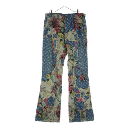 Louis Vuitton Destroika Penta Belbottom Denim Pants Jeans Jf0 Indigo
