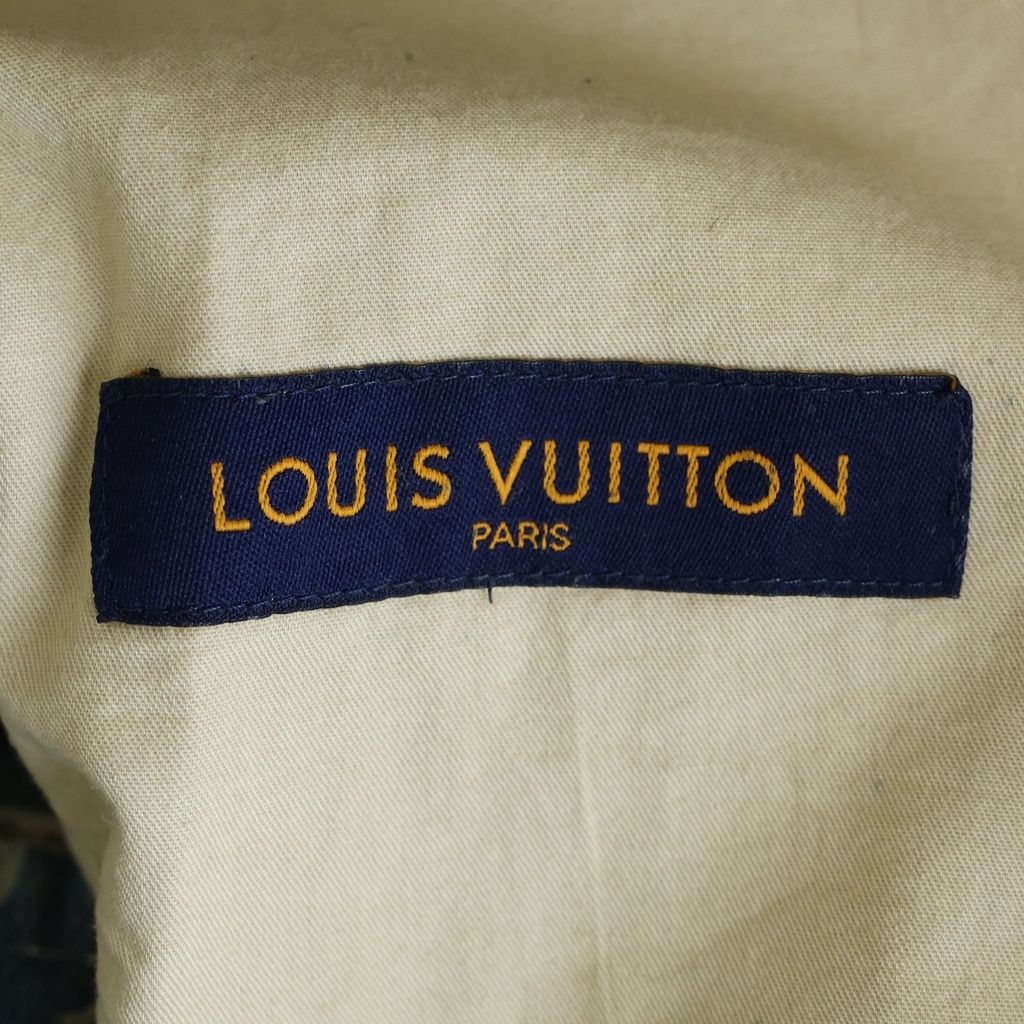 Louis Vuitton Destroika Penta Belbottom Denim Pants Jeans Jf0 Indigo — view 6