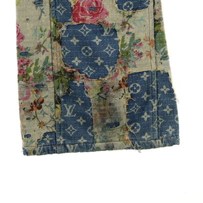Louis Vuitton Destroika Penta Belbottom Denim Pants Jeans Jf0 Indigo — view 5
