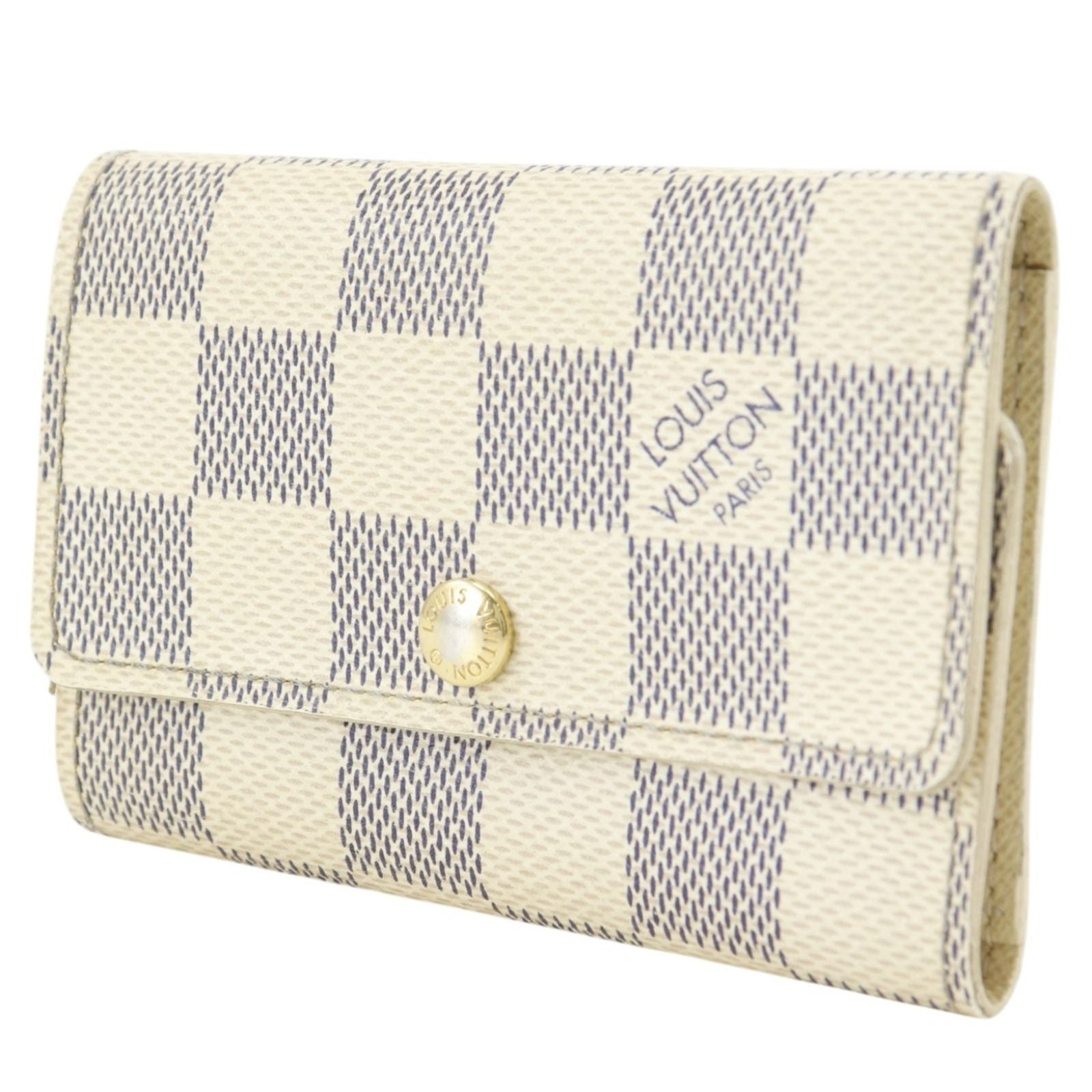 Louis Vuitton Multicles 6 Damier Azur Canvas Key Case Key Holder — view 2
