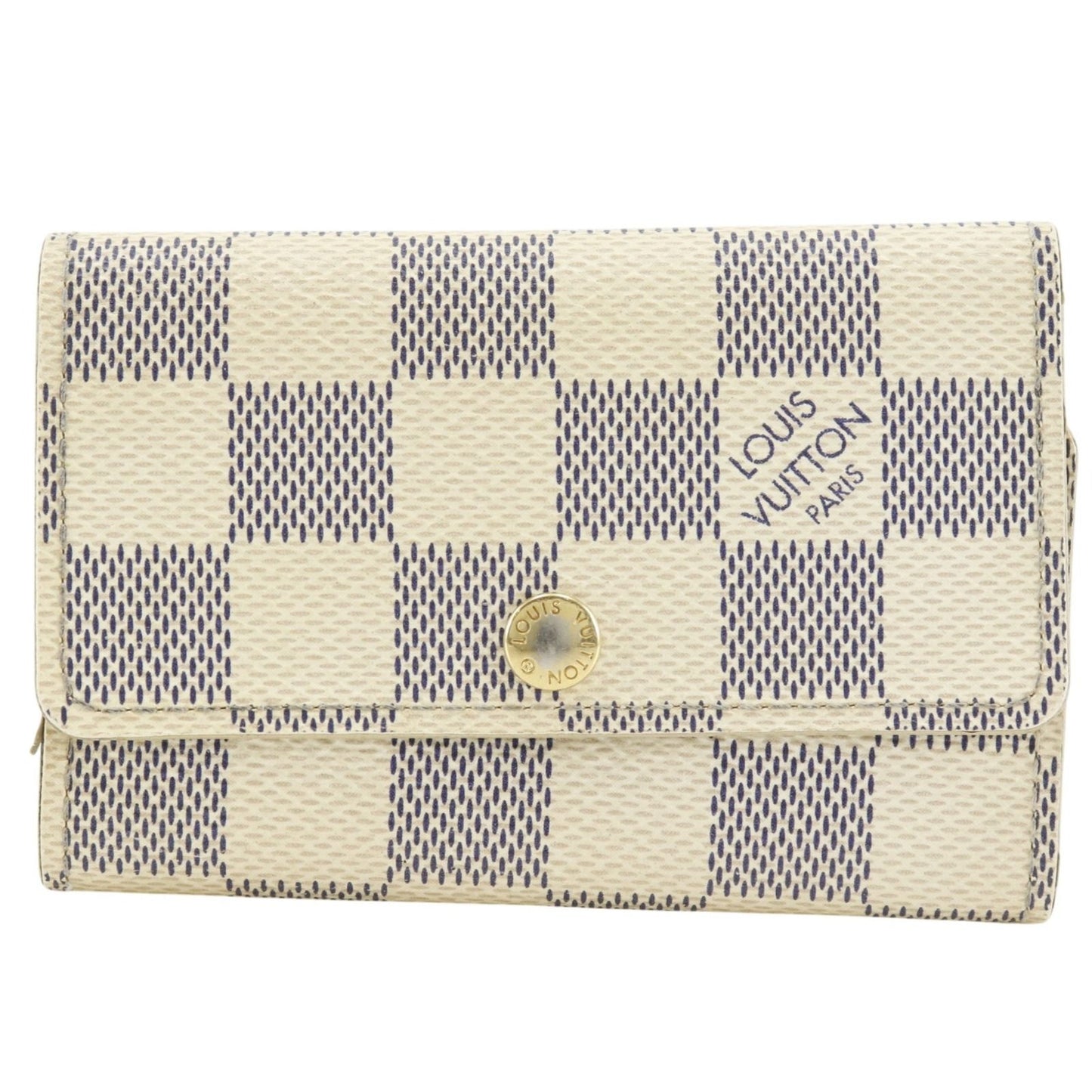Louis Vuitton Multicles 6 Damier Azur Canvas Key Case Key Holder