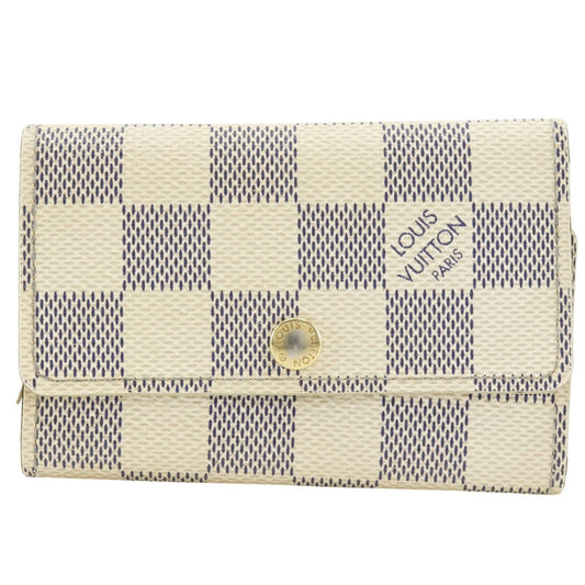 Louis Vuitton Multicles 6 Damier Azur Canvas Key Case Key Holder