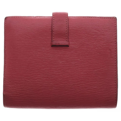 Hermes Bearn Leather Card Case Pink Gold — view 2