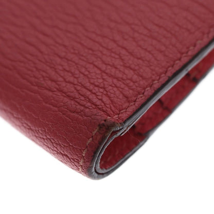 Hermes Bearn Leather Card Case Pink Gold — view 4