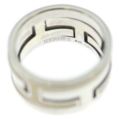 Hermes Moubouche Motif Ring Silver — view 5