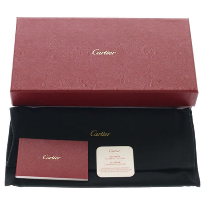 Cartier Wallet C de Cartier with Flap Calfskin Black — view 6