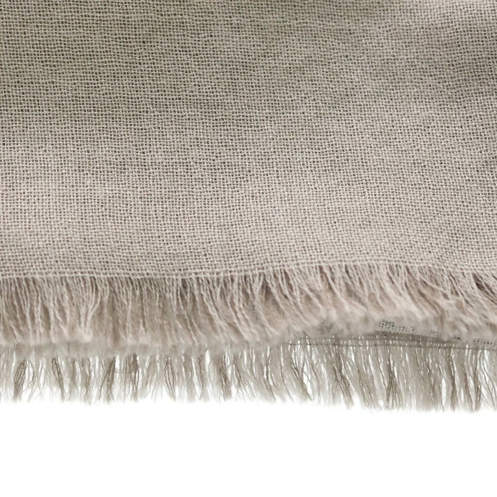 Hermes Large Shawl Horse Tack Pattern Beige Scarf — view 4