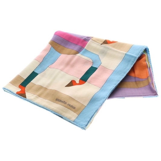 Hermes Carre Juan 140 Rocabar Silk Scarf Multi