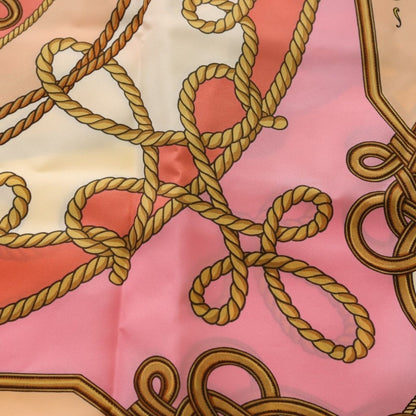 Gucci Optical Silk Scarf Bandana Pink White — view 2