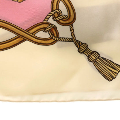 Gucci Optical Silk Scarf Bandana Pink White — view 3