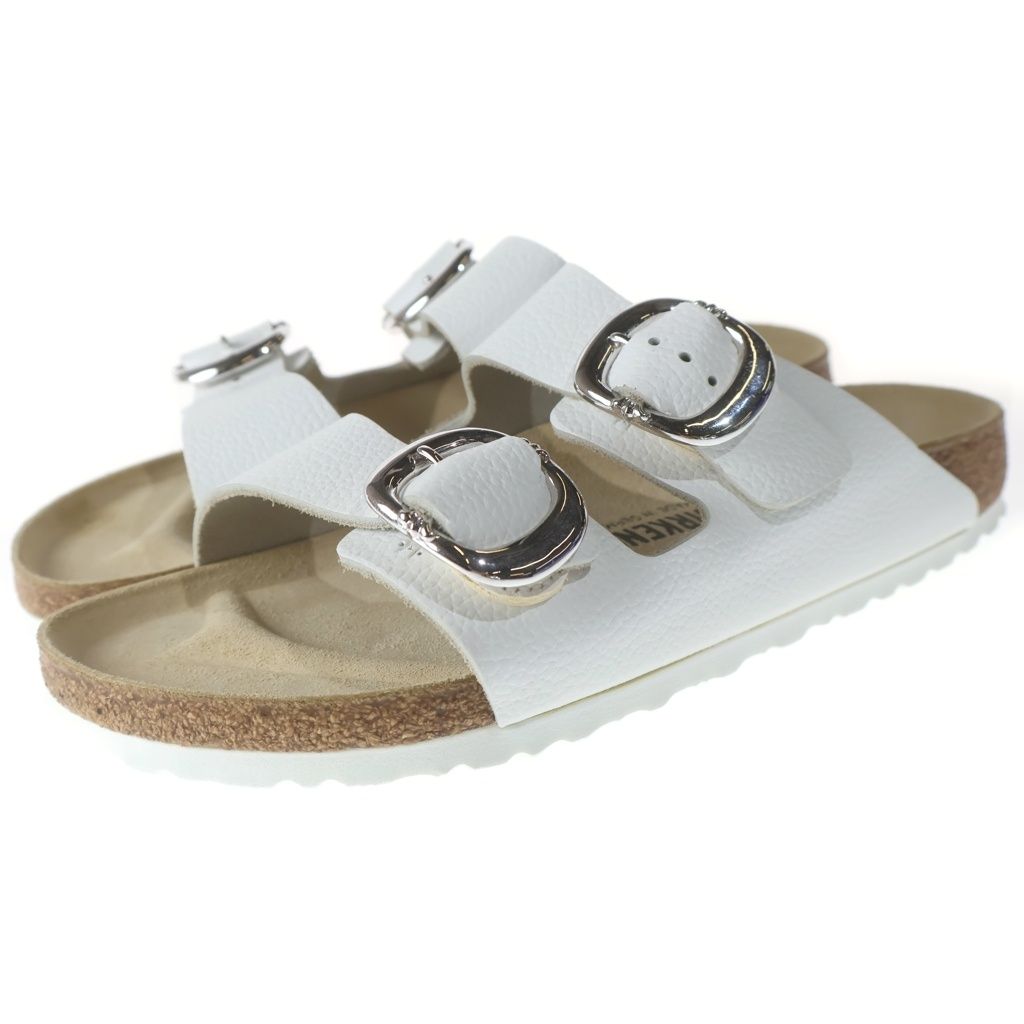 Chrome Hearts Birkenstock Arizona Gunslinger Leather Sandals White — view 2