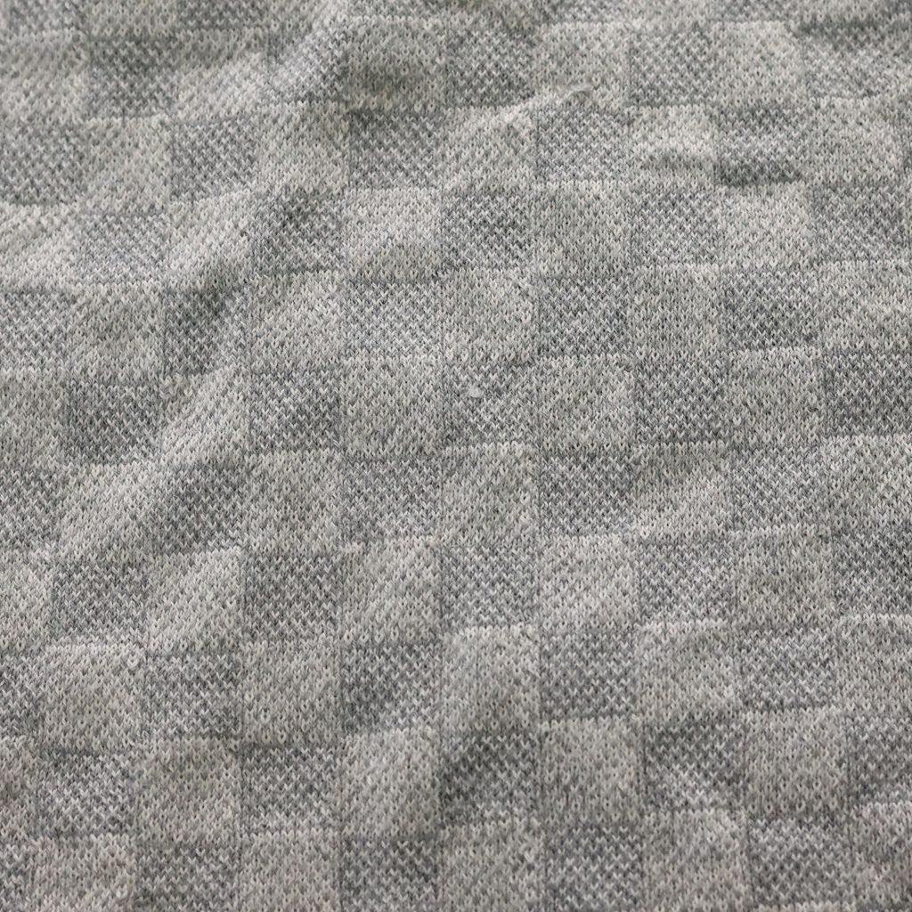 Louis Vuitton Echarpe Petit Damier Wool Scarf Gray — view 2