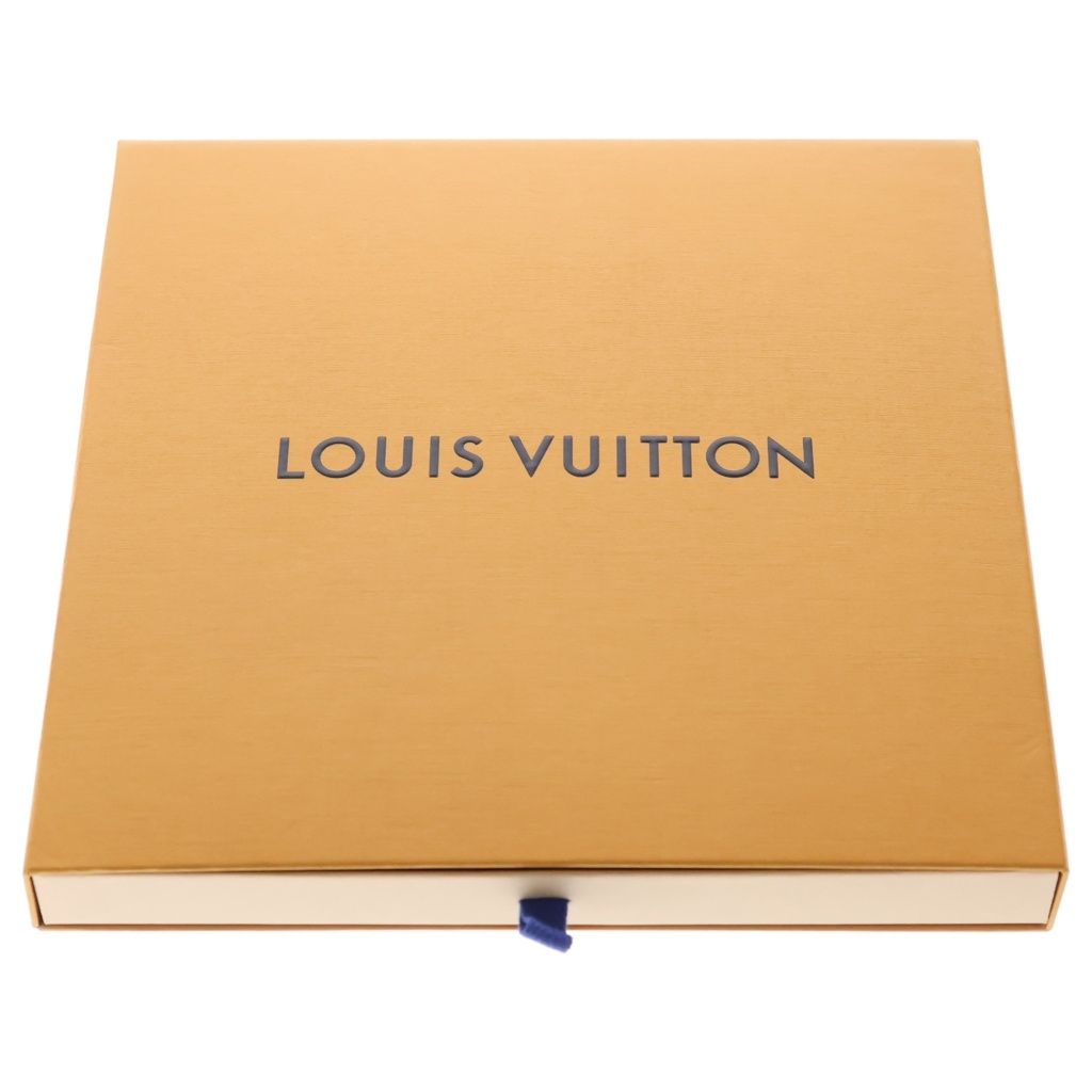 Louis Vuitton Echarpe Petit Damier Wool Scarf Gray — view 6
