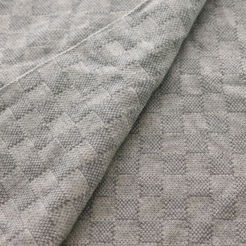 Louis Vuitton Echarpe Petit Damier Wool Scarf Gray — view 5