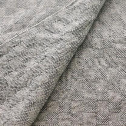 Louis Vuitton Echarpe Petit Damier Wool Scarf Gray — view 5