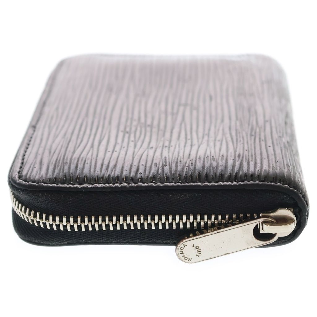 Louis Vuitton LV Epi Zippy Coin Purse Mini Wallet Case Black Silver — view 3
