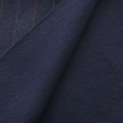 Loewe Anagram Striped Fringe Scarf Navy — view 5