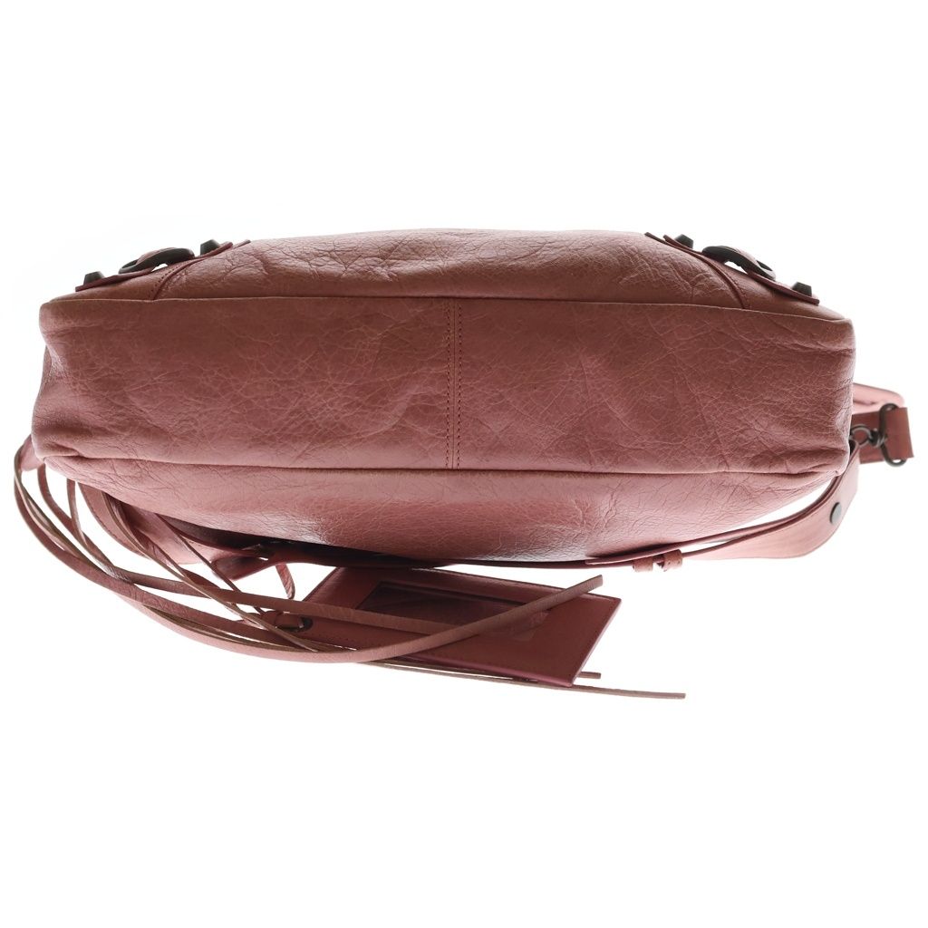 Balenciaga the Town 2-Way Shoulder Bag Pink Leather Gold — view 4