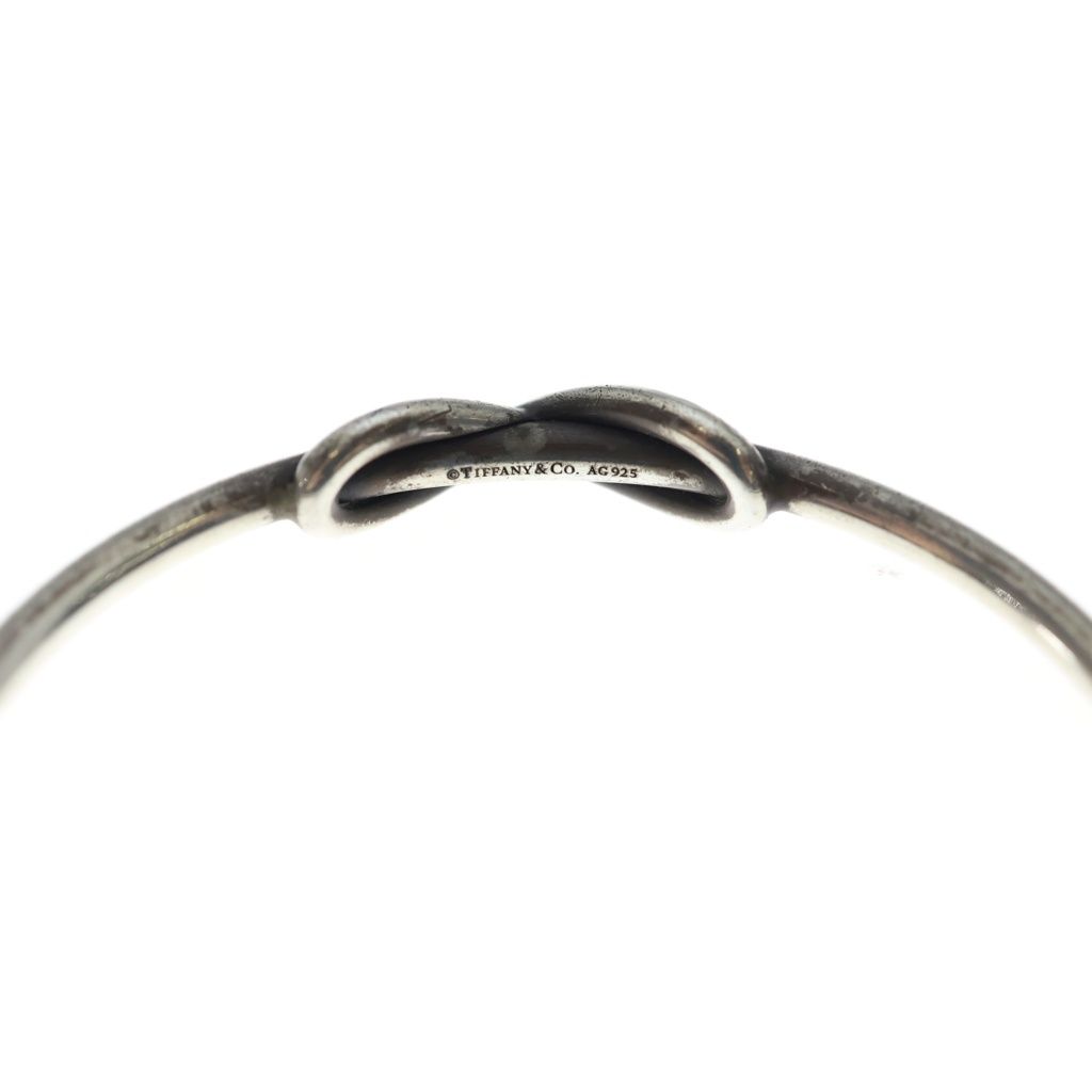 Tiffany & Co Infinity Bangle 925 Sterling Silver Bracelet — view 6