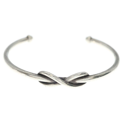 Tiffany & Co Infinity Bangle 925 Sterling Silver Bracelet — view 5