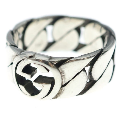 Gucci Interlocking Ring Silver