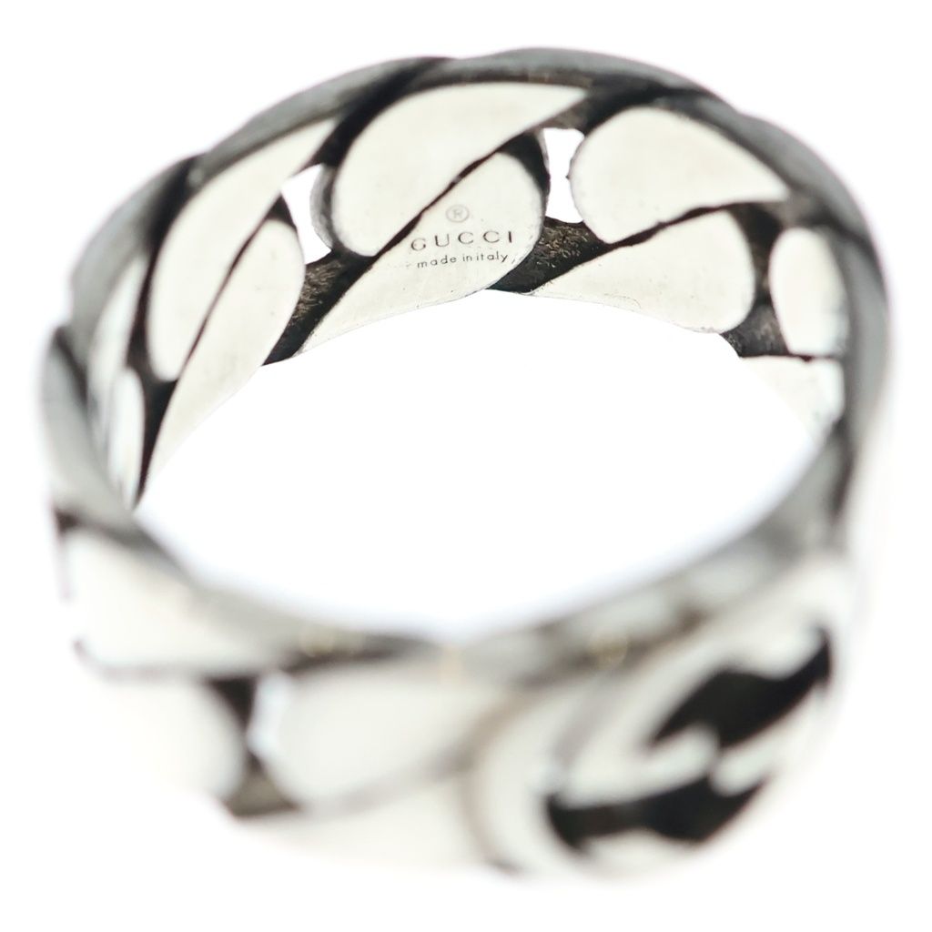 Gucci Interlocking Ring Silver — view 5