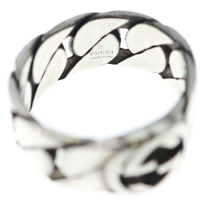 Gucci Interlocking Ring Silver — view 5
