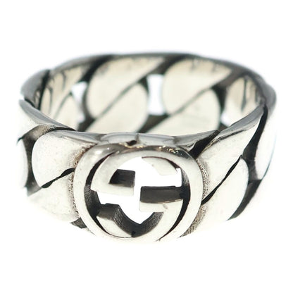 Gucci Interlocking Ring Silver — view 4