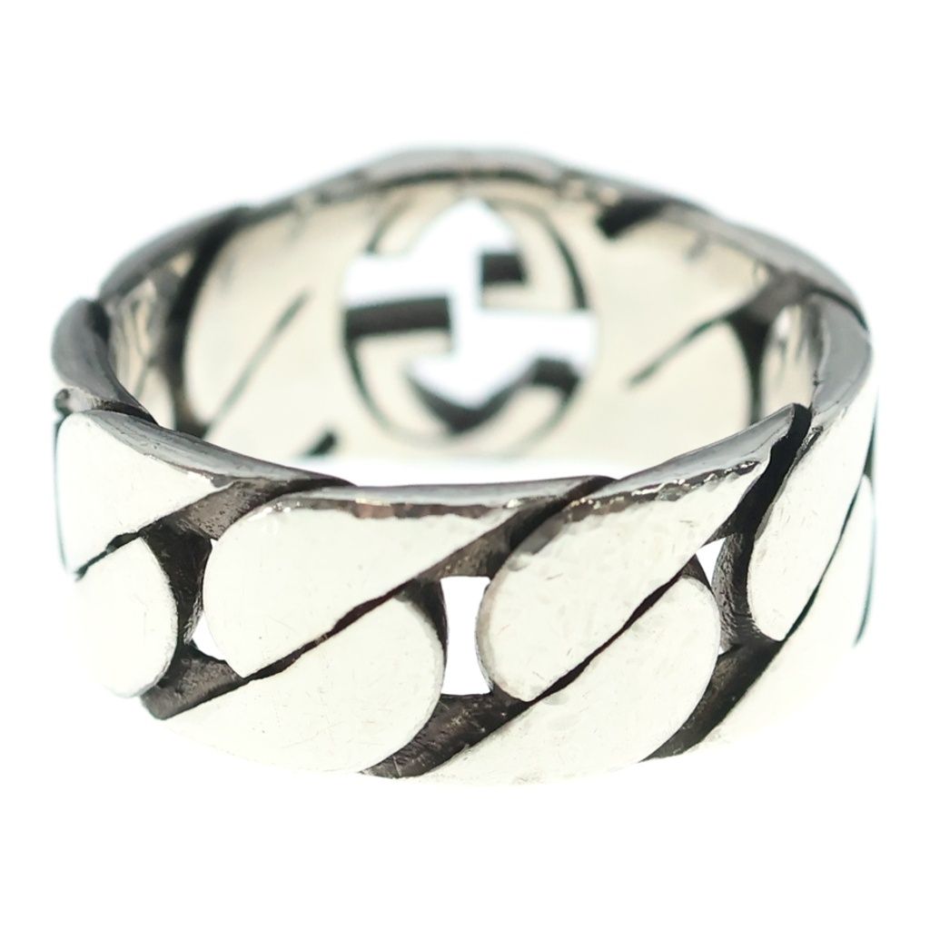 Gucci Interlocking Ring Silver — view 2