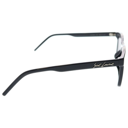 Saint Laurent Paris Side Logo Square Frame Sunglasses Eyewear Black — view 3
