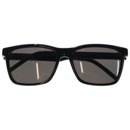 Saint Laurent Paris Side Logo Square Frame Sunglasses Eyewear Black