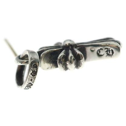 Chrome Hearts Bby Pprchn Baby Fat Cross Drop Earrings Silver — view 6