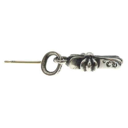 Chrome Hearts Bby Pprchn Baby Fat Cross Drop Earrings Silver — view 3