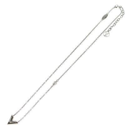 Louis Vuitton Essential Necklace Silver Metal — view 2