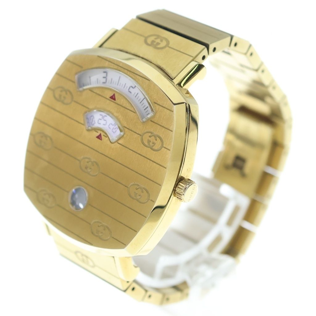 Gucci Grip Watch Quartz Gold — view 4