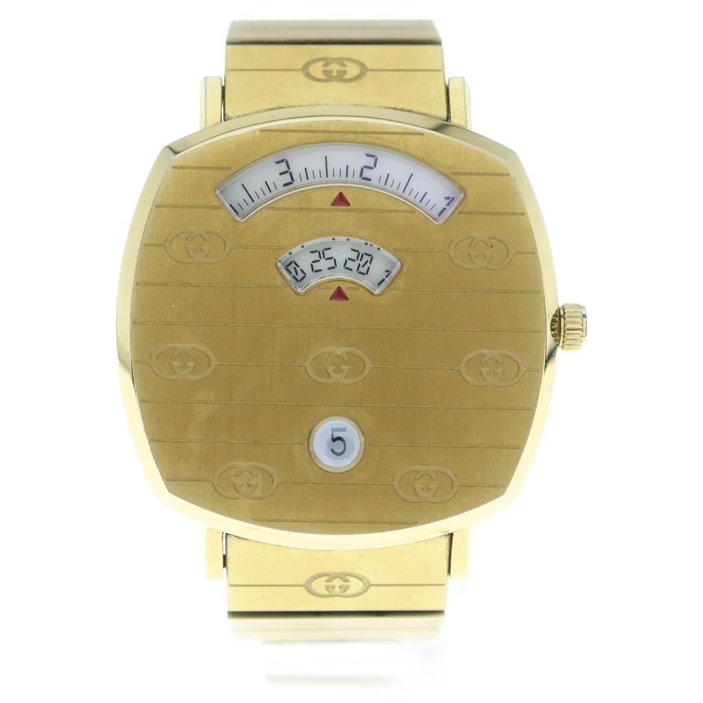 Gucci Grip Watch Quartz Gold